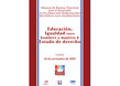 Seminario "Manual de Buenas Prácticas para el desarrollo en los países más desfavorecidos del entorno euro-mediterráneo. Educación, igualdad entre hombres y mujeres y Estado de Derecho"