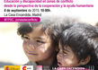 Seminario "Educación y Discapacidad en Zonas de Conflicto desde la perspectiva de la cooperación y la ayuda humanitaria"